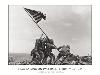 Flag Raising on Iwo Jima, c.1945-Joe Rosenthal-Lamina Framed Art Print