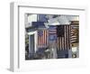 Flag Shop on Whidbey Island, Washington, USA-William Sutton-Framed Photographic Print