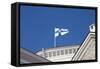 Flag, Tallin, Estonia, 2011-Sheldon Marshall-Framed Stretched Canvas