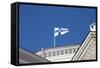 Flag, Tallin, Estonia, 2011-Sheldon Marshall-Framed Stretched Canvas