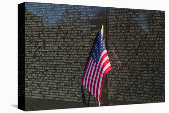 Flag Vietnam Veterans Memorial-null-Stretched Canvas