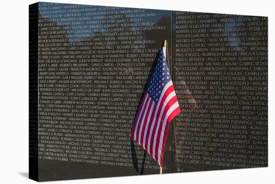 Flag Vietnam Veterans Memorial-null-Stretched Canvas