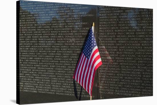 Flag Vietnam Veterans Memorial-null-Stretched Canvas