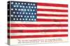 Flag with Poem-null-Stretched Canvas