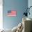 Flag with Poem-null-Art Print displayed on a wall