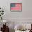 Flag with Poem-null-Framed Stretched Canvas displayed on a wall