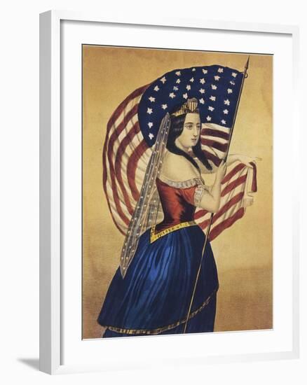 Flag-null-Framed Giclee Print