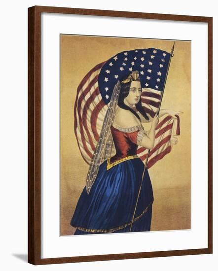 Flag-null-Framed Giclee Print