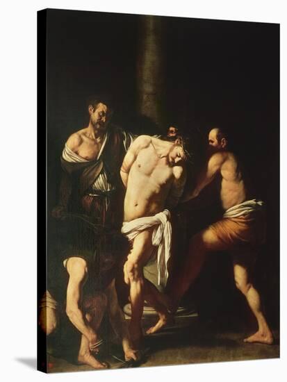 Flagellation, 1607-Caravaggio-Stretched Canvas