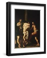 Flagellation, 1607-Caravaggio-Framed Giclee Print