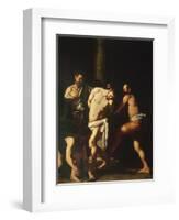 Flagellation, 1607-Caravaggio-Framed Giclee Print