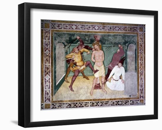 Flagellation of Christ (Flagellazione Di Cristo)-null-Framed Giclee Print