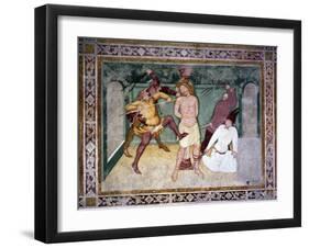 Flagellation of Christ (Flagellazione Di Cristo)-null-Framed Giclee Print
