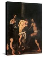 Flagellation of Christ-Caravaggio-Stretched Canvas