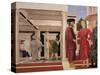 Flagellation of Christ-Piero della Francesca-Stretched Canvas