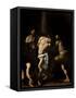 Flagellation of Christ-Caravaggio-Framed Stretched Canvas