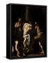 Flagellation of Christ-Caravaggio-Framed Stretched Canvas