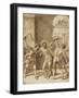 Flagellation of Christ-Guercino-Framed Giclee Print