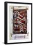 Flagellation of St Denis, St Rustic and St Eleutherius, 1317-null-Framed Giclee Print