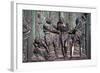 Flagellation, Panel from Series of Sorrows, 1906-Lodovico Pogliaghi-Framed Giclee Print