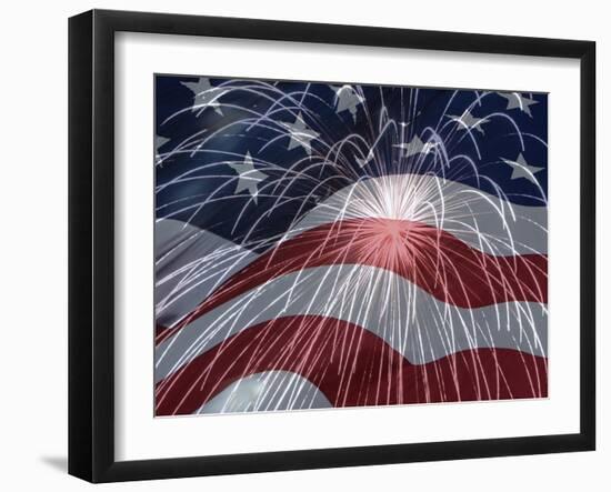 Flagfire-Jbunch-Framed Art Print