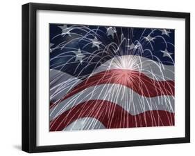 Flagfire-Jbunch-Framed Art Print