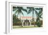 Flagler Home, Palm Beach, Florida-null-Framed Art Print