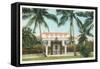 Flagler Home, Palm Beach, Florida-null-Framed Stretched Canvas