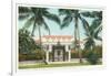 Flagler Home, Palm Beach, Florida-null-Framed Art Print