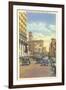 Flagler Street, Miami, Florida-null-Framed Art Print