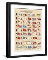 Flags and Funnels-null-Framed Art Print