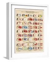 Flags and Funnels-null-Framed Art Print