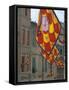 Flags and Lamps of the Chiocciola Contrada in the Via San Marco During the Palio, Siena, Italy-Ruth Tomlinson-Framed Stretched Canvas