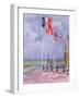 Flags at Courseulles, Normandy-Sarah Butterfield-Framed Giclee Print