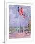 Flags at Courseulles, Normandy-Sarah Butterfield-Framed Giclee Print