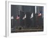 Flags, Chicago, Illinois, United States of America, North America-Robert Harding-Framed Photographic Print