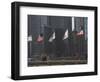 Flags, Chicago, Illinois, United States of America, North America-Robert Harding-Framed Photographic Print