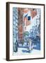 Flags, Fifth Avenue-Childe Hassam-Framed Art Print