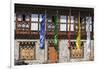 Flags Flutter Outside the Punakha Dzong Palace, Punakha, Bhutan-Gavriel Jecan-Framed Photographic Print