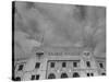 Flags Flying at Half Mast on Top of Yankee Stadium to Honor Late Baseball Player Babe Ruth-Cornell Capa-Stretched Canvas