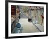 Flags in Mosnier Street-Edouard Manet-Framed Giclee Print