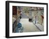 Flags in Mosnier Street-Edouard Manet-Framed Giclee Print