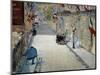 Flags in Mosnier Street-Edouard Manet-Mounted Premium Giclee Print