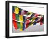 Flags in Nepal-nevenm-Framed Photographic Print