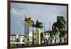 Flags Link Getsemani with El Centro Districts of Cartagena, Colombia-Jerry Ginsberg-Framed Photographic Print