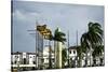 Flags Link Getsemani with El Centro Districts of Cartagena, Colombia-Jerry Ginsberg-Stretched Canvas