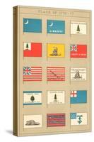 Flags of 1775-77-null-Stretched Canvas