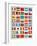 Flags of Forty Countries About 1890-null-Framed Giclee Print