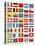 Flags of Forty Countries About 1890-null-Stretched Canvas