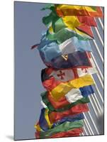 Flags of the Nation, Athens, Greece-Paul Sutton-Mounted Photographic Print